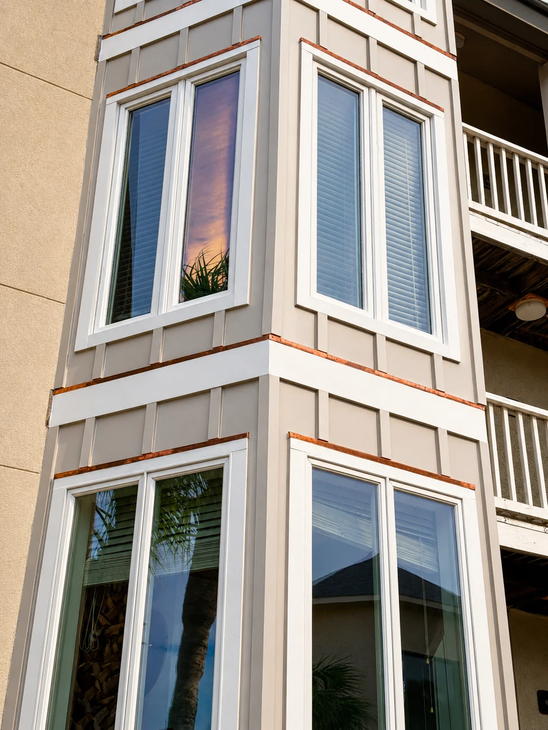Additional siding replacement view